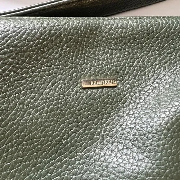 Anthropologie REMI/REID PURSE Olive Green Crossbody - Picture 2 of 10